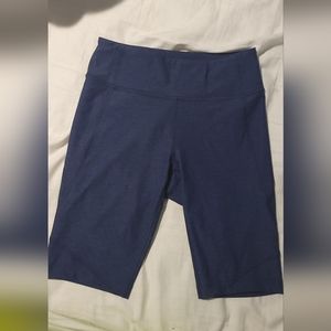 Outdoor Voices Navy blue bike shorts